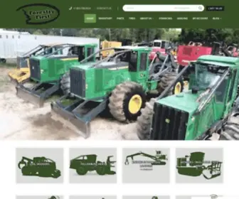 Forestryfirst.com(Buy & Sell Used Forestry Equipment) Screenshot