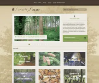 Forestryfocus.ie(Forestry Focus) Screenshot