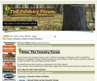 Forestryforum.com(The Forestry Forum) Screenshot