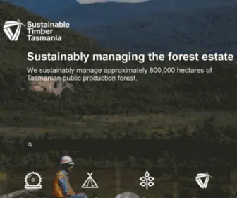 Forestrytas.com.au(Forestry Tasmania) Screenshot