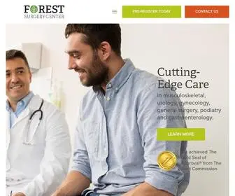 Forestsurgerycenter.com(Forest Surgery Center) Screenshot