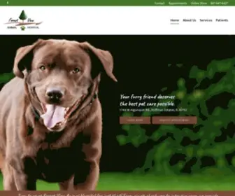 Forestviewanimalhospital.net(Forest View Animal Hospital) Screenshot