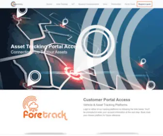 Foretrack.com(Customer Portal Logins) Screenshot