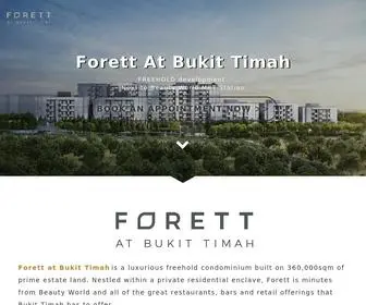 Forettbukittimah.com(Forett At Bukit Timah) Screenshot