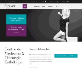 Forever-Beauty.com(Centre Suisse de M) Screenshot