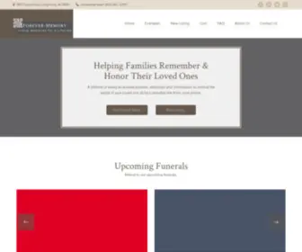 Forever-Memory.com(Responsive HTML Bootstrap Template) Screenshot