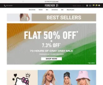 Forever21.in(Forever 21) Screenshot