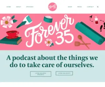 Forever35Podcast.com(Forever35) Screenshot