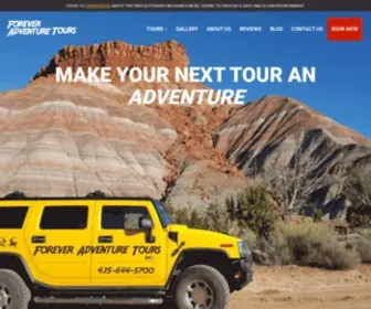 Foreveradventuretours.com(Forever Adventure Tours) Screenshot