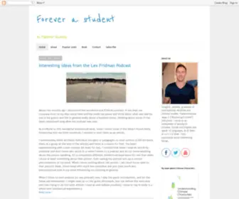 Foreverastudent.com(Forever a student) Screenshot