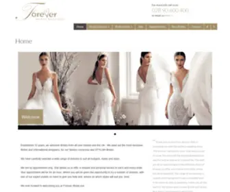 Foreverbridal.me.uk(Forever Bridal Boutique) Screenshot