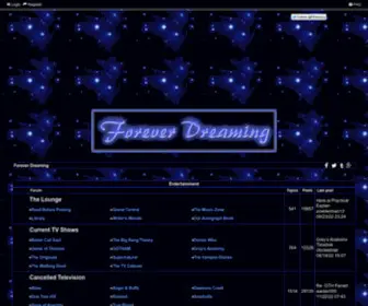 Foreverdreaming.org(Forever Dreaming) Screenshot