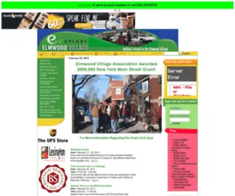 Foreverelmwood.org(The Elmwood Village Association) Screenshot