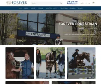 Foreverequestrian.ie(Forever Equestrian) Screenshot