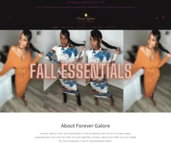 Forevergalore.com(Forever Galore) Screenshot