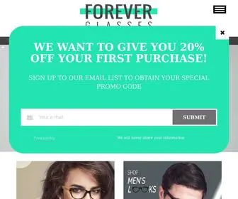 Foreverglasses.com(Forever Glasses) Screenshot