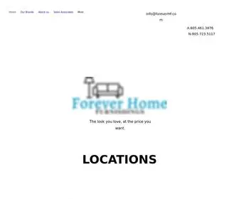 Foreverhf.com(Forever Home Furnishings) Screenshot