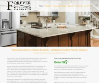 Foreverkitchencabinets.com(Forever Kitchen Cabinets) Screenshot