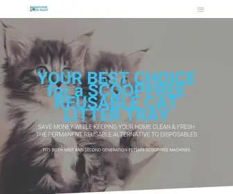 Foreverlittertrays.com(The Forever Litter Tray) Screenshot