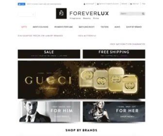 Foreverlux.com(Luxury Colognes) Screenshot