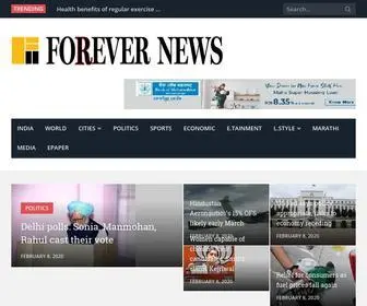 Forevernews.in(Forever NEWS) Screenshot