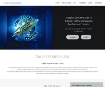 Foreverpaytoken.com(Foreverpaytoken) Screenshot