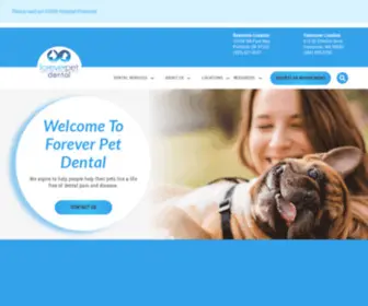 Foreverpetdental.com(Forever Pet Dental) Screenshot