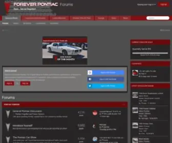 Foreverpontiac.com(Forever Pontiac) Screenshot