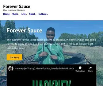 Foreversauce.com(I had to acquire this sauce) Screenshot