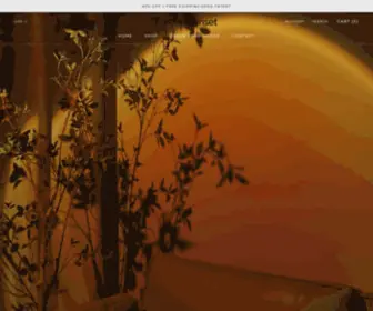 Foreversunset.co(Products for the perfect camping trip) Screenshot