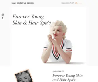 Foreveryoungskinandhairspas.com(Foreveryoungskinandhairspas) Screenshot