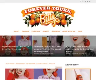 Foreveryoursbetty.com(Forever Yours) Screenshot