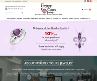 Foreveryoursjewelryinc.com(Forever Yours Jewelry) Screenshot