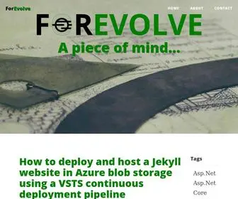 Forevolve.com(ForEvolve Home) Screenshot