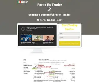 Forex-EA-Trader.com(Get automated software) Screenshot