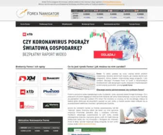 Forex-Nawigator.biz(Rynek walutowy Forex od A do Z) Screenshot