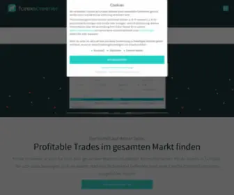 Forex-Screener.de(Startseite) Screenshot