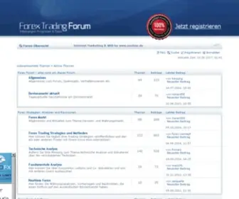 Forex-Trading-Forum.de(Forex Trading Forum) Screenshot
