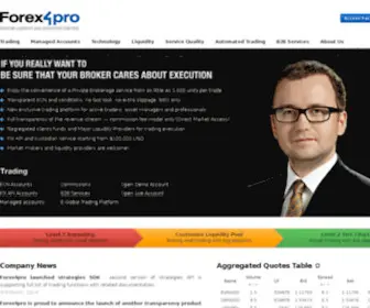 Forex4Pro.com(True ECN & Offshore Trading) Screenshot