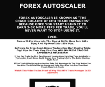 Forexautoscaler.com(Forex AutoScaler) Screenshot