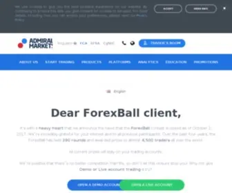Forexball.com(Forex Contest) Screenshot