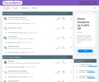 Forexbatch.com(Best Forex Forum) Screenshot