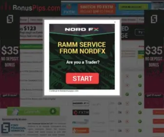Forexbonuspips.com(Best Binary Options Brokers) Screenshot
