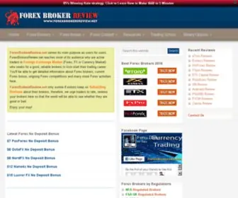 Forexbrokersreview.net(Forexbrokersreview) Screenshot