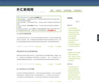 Forexchannel.com.cn(外汇新闻网) Screenshot