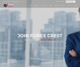 Forexcrest.com(Forex Crest) Screenshot