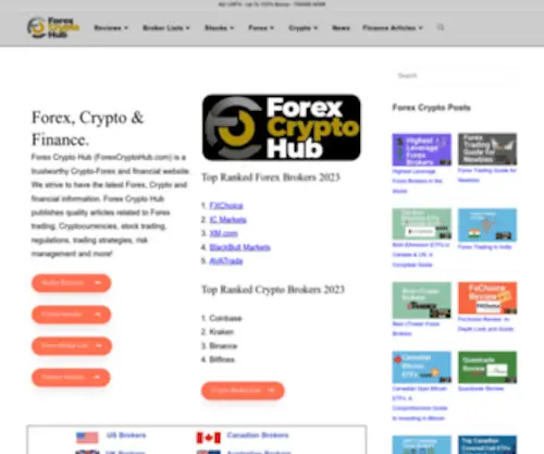 Forexcryptohub.com(Forex Crypto Hub) Screenshot