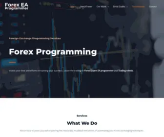 Forexeaprogrammer.com(Forex EA Programmer) Screenshot