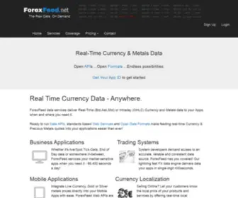 Forexfeed.net(Live Forex Currency Data On) Screenshot