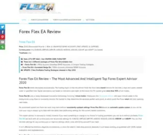 Forexflexeareview.com(Forex Flex EA Review) Screenshot